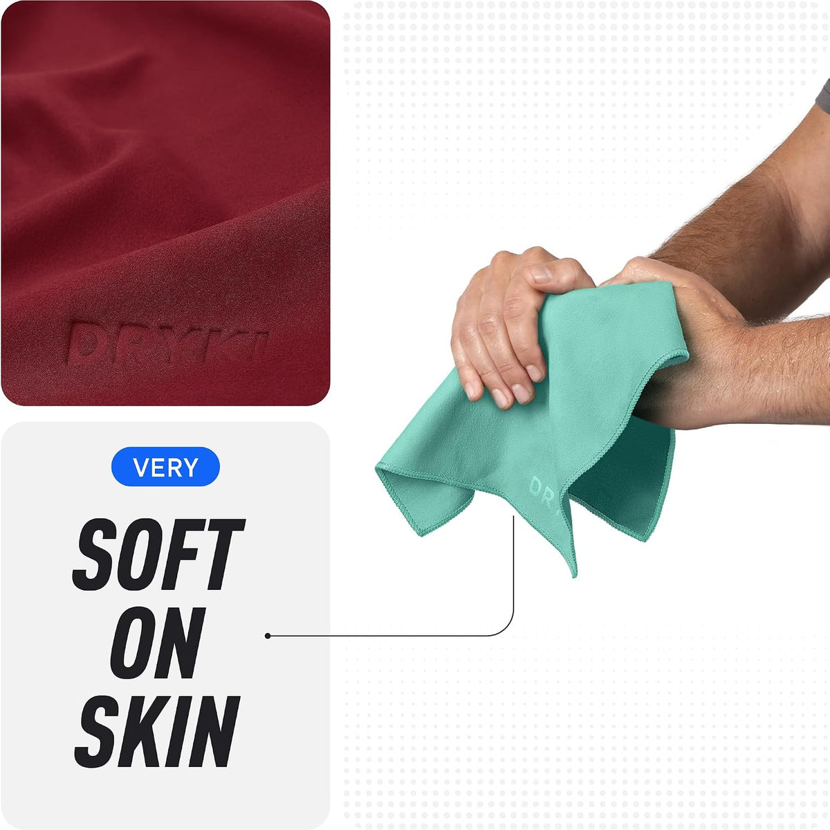 Pocket-Sized Sweat Towels - Original Sweat Absorbing Handkerchiefs