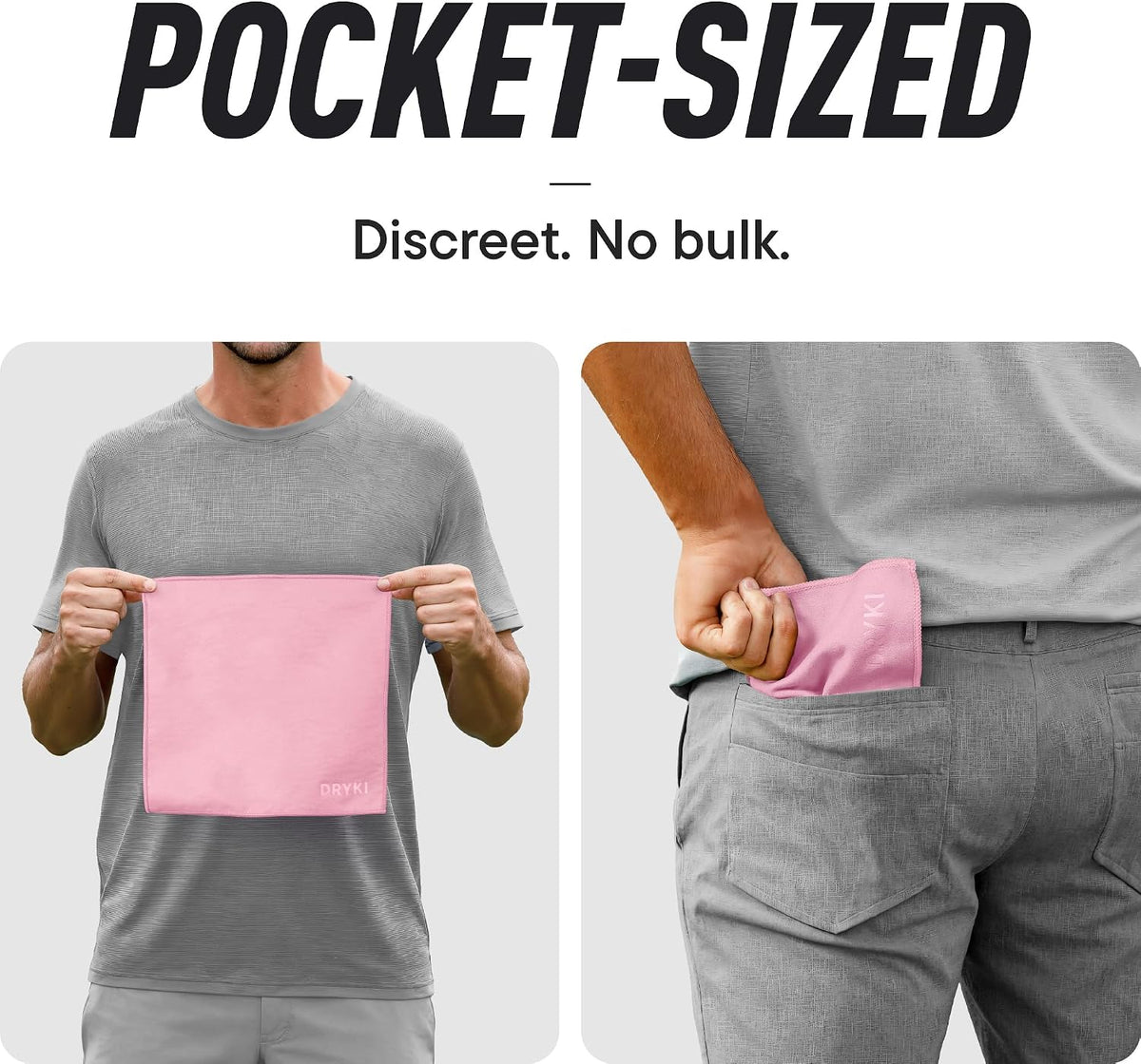Pocket-Sized Sweat Towels - Original Sweat Absorbing Handkerchiefs