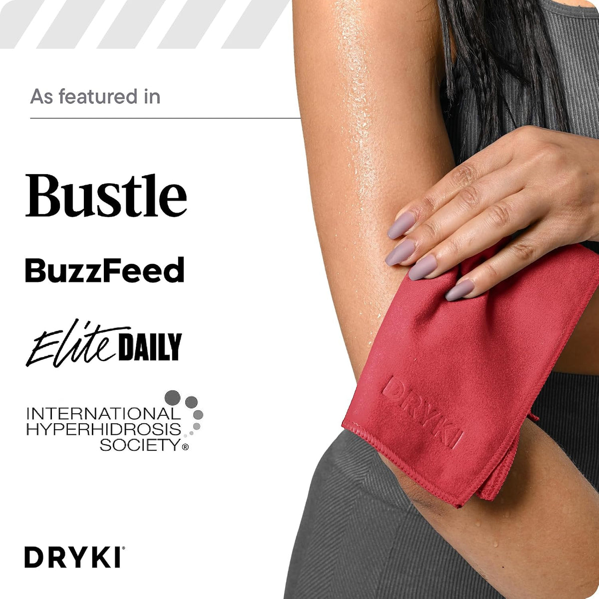 Pocket-Sized Sweat Towels - Original Sweat Absorbing Handkerchiefs