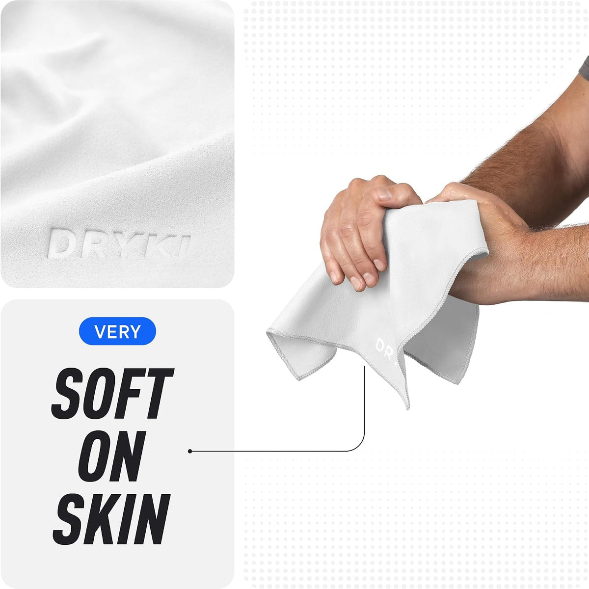 Pocket-Sized Sweat Towels - Original Sweat Absorbing Handkerchiefs