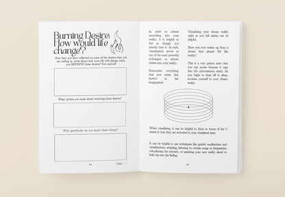 The Miracle Journal: Your Guided Manifestation & Gratitude Journal