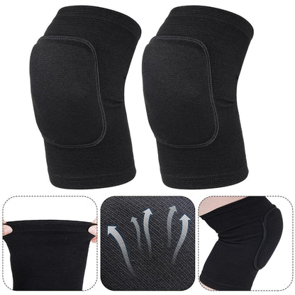 Volleyball Knee Pads and Volleyball Arm Pads Set for Kids Youth Volleyball Yoga Dance Football Basketball Running, Meduim