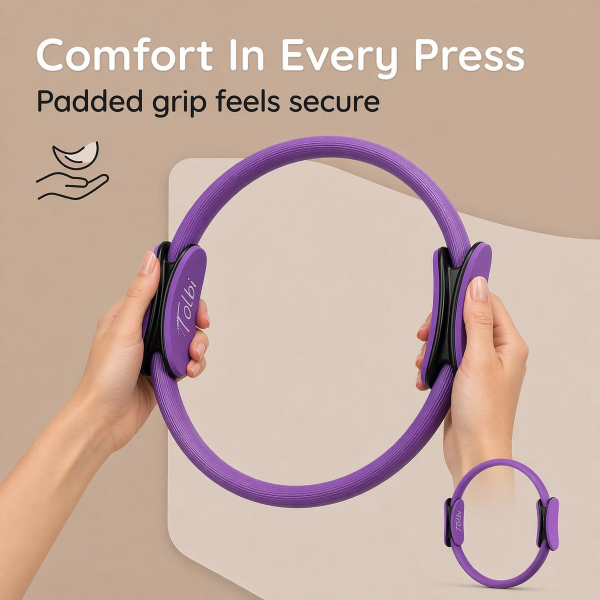 Dance Pilates Ring and Ball Set with Video Tutorials, Home Pilates Kit