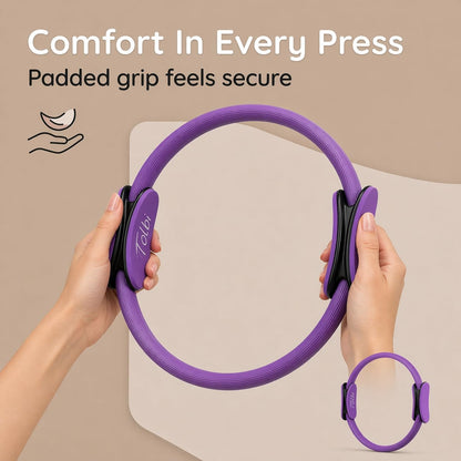 Dance Pilates Ring and Ball Set with Video Tutorials, Home Pilates Kit