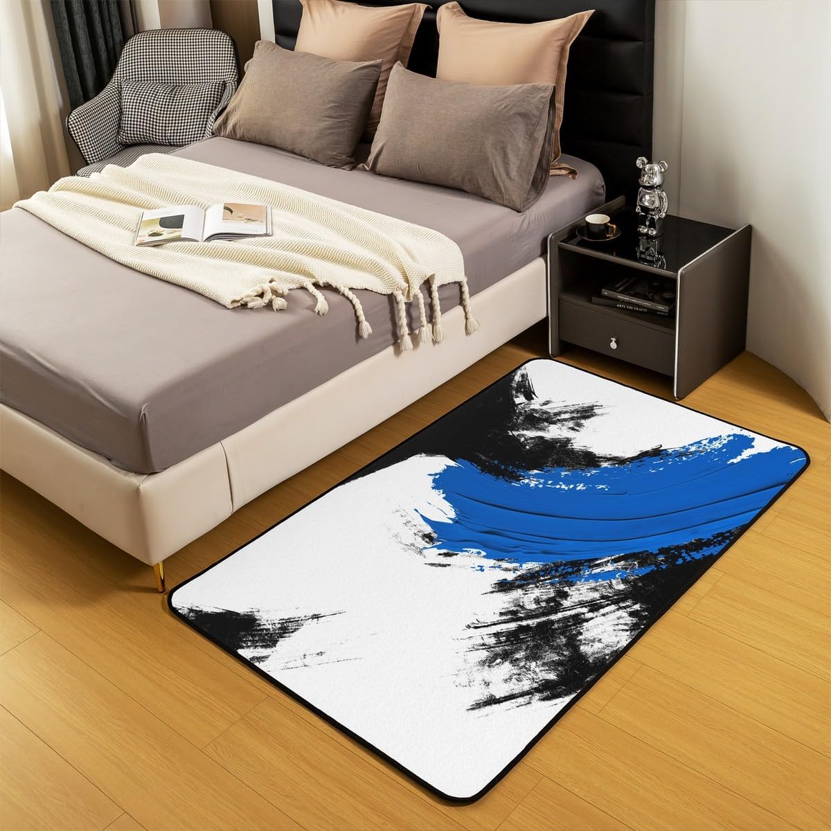 Basketball Gaming Sports Area Rug Bedroom Living Room 5x7 Kids