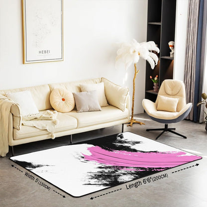 Basketball Gaming Sports Area Rug Bedroom Living Room 5x7 Kids