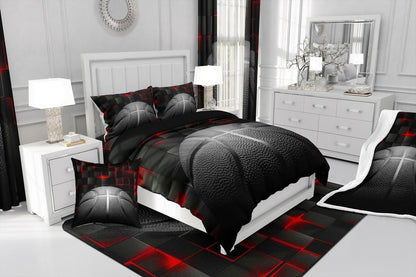 Basketball Gaming Sports Area Rug Bedroom Living Room 5x7 Kids