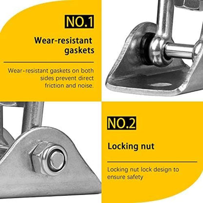 Heavy Duty Swing Hangers for Wooden Sets 2000 LB Capacity Hammock Hanger 360 Swivel Stainless Steel Swing Hardware Accessories for Porch Playground Yoga Heavy Bag