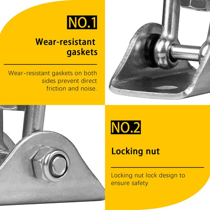 Heavy Duty Swing Hangers for Wooden Sets 2000 LB Capacity Hammock Hanger 360 Swivel Stainless Steel Swing Hardware Accessories for Porch Playground Yoga Heavy Bag