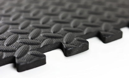 Puzzle Exercise Mats | 1/2” Thick EVA Interlocking Foam Tiles for Home Gym Flooring | Multiple Options
