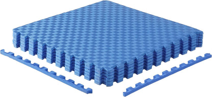 Puzzle Exercise Mats | 1/2” Thick EVA Interlocking Foam Tiles for Home Gym Flooring | Multiple Options