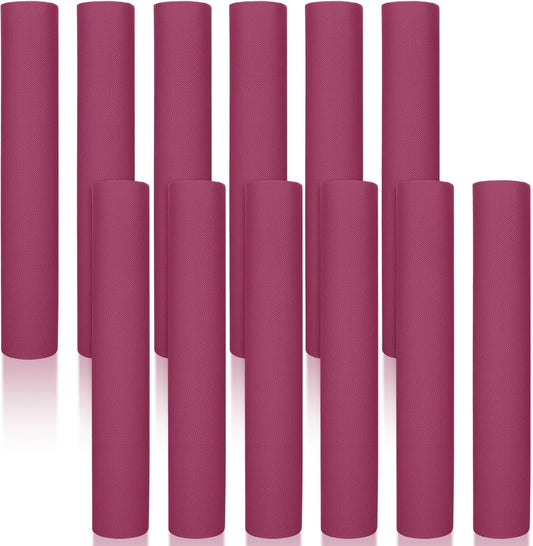 12 Pack Yoga Mat Bulk, 4mm Thick Extra Long Sports Mat Anti Slip Tear Resistant Yoga Exercise Set for Fitness Stretching Home Workout Gym and Studio