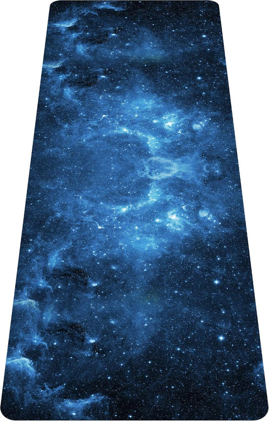 nuveti Printed Travel Yoga Mat 1/16 Inch Thick Non Slip Fitness Workout Mat