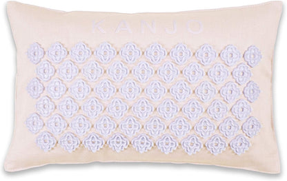 Aroma Mint Acupressure Pillow - 100% Cotton Linen with Natural Cork Filling - Aromatherapy Pillow for Back Pain and Neck Pain Relief
