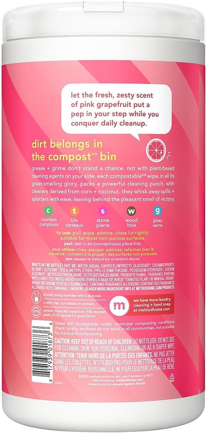 All-Purpose Cleaning Wipes, French Lavender, 3 Pack