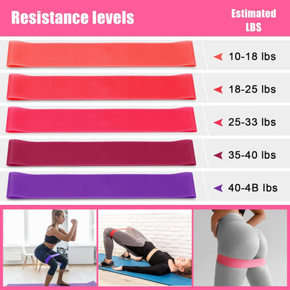 10 Pcs Pilates Ring Blocks Set for Women Home Yoga Equipment Accessories Pilates Ring Circle and Ball Workouts Gift Include Ball Yoga Circle Resistance Bands Block Straps Gym Bag
