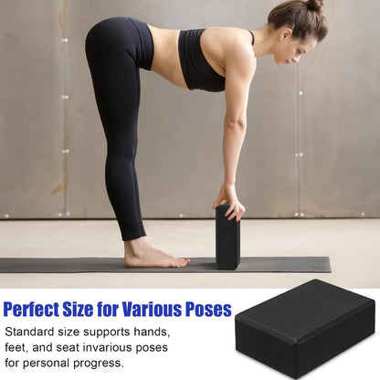 10 Pcs Pilates Ring Blocks Set for Women Home Yoga Equipment Accessories Pilates Ring Circle and Ball Workouts Gift Include Ball Yoga Circle Resistance Bands Block Straps Gym Bag