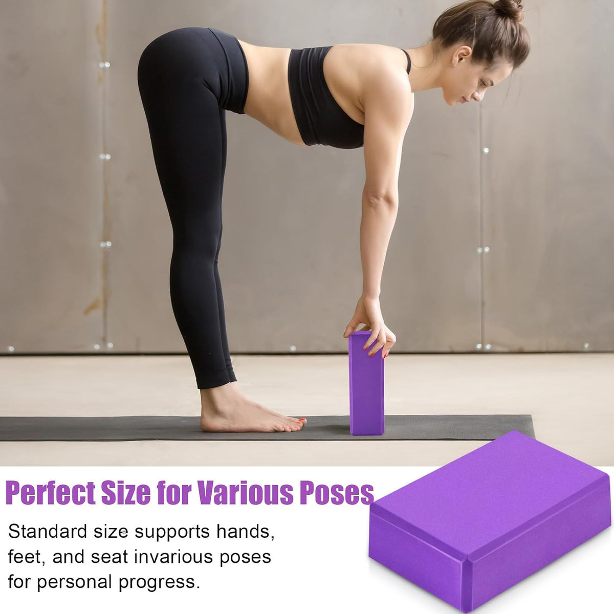 10 Pcs Pilates Ring Blocks Set for Women Home Yoga Equipment Accessories Pilates Ring Circle and Ball Workouts Gift Include Ball Yoga Circle Resistance Bands Block Straps Gym Bag