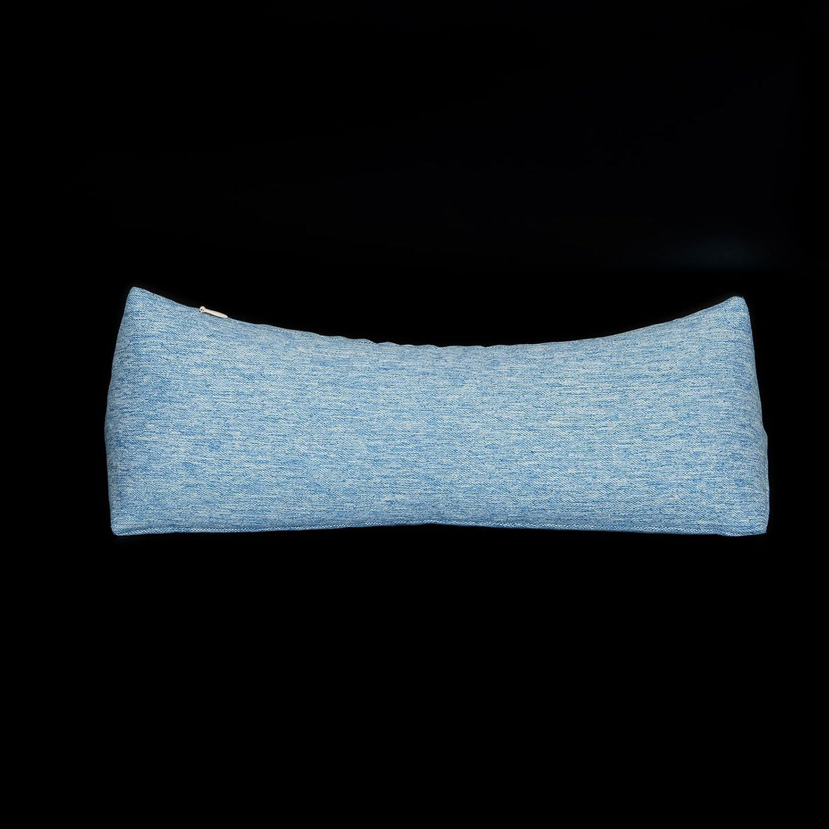 Buckwheat Neck Support Pillow Cervical Neck Cylinder Bolster Pillow,Buckwheat Hulls Adjustable Roll Pillow,Neck Pain Relief for Back and Side Sleepers Round Pillows for Lunch Break Orange, 6*15 inch