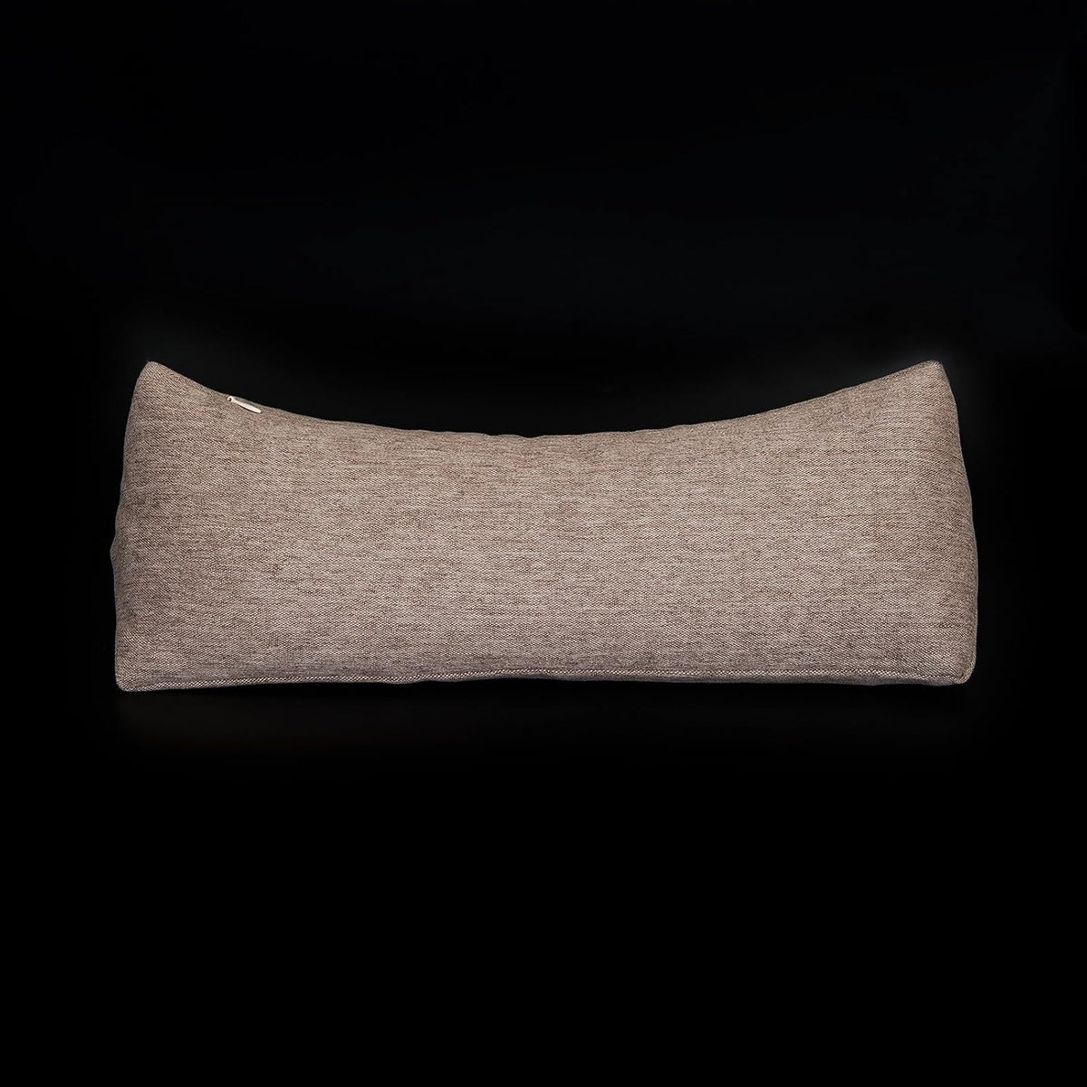 Buckwheat Neck Support Pillow Cervical Neck Cylinder Bolster Pillow,Buckwheat Hulls Adjustable Roll Pillow,Neck Pain Relief for Back and Side Sleepers Round Pillows for Lunch Break Orange, 6*15 inch