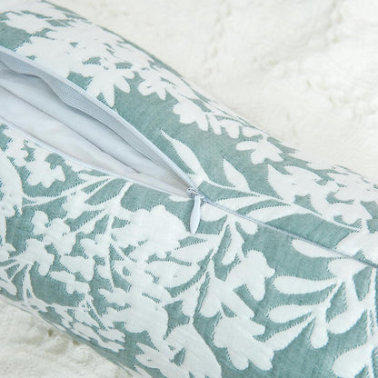 Buckwheat Neck Support Pillow Cervical Neck Cylinder Bolster Pillow,Buckwheat Hulls Adjustable Roll Pillow,Neck Pain Relief for Back and Side Sleepers Round Pillows for Lunch Break Orange, 6*15 inch