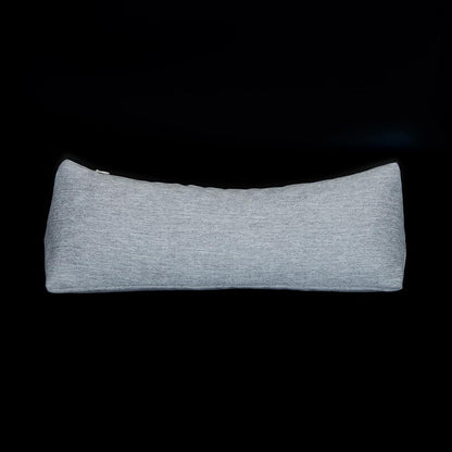 Buckwheat Neck Support Pillow Cervical Neck Cylinder Bolster Pillow,Buckwheat Hulls Adjustable Roll Pillow,Neck Pain Relief for Back and Side Sleepers Round Pillows for Lunch Break Orange, 6*15 inch