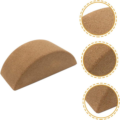 Cork Yoga Block High Density Yoga Brick for Balance Stretching Pilates Hot Meditation Non Slip Support for Core Workouts 9.44 X 3.93 X 3.34 in 1 Pack