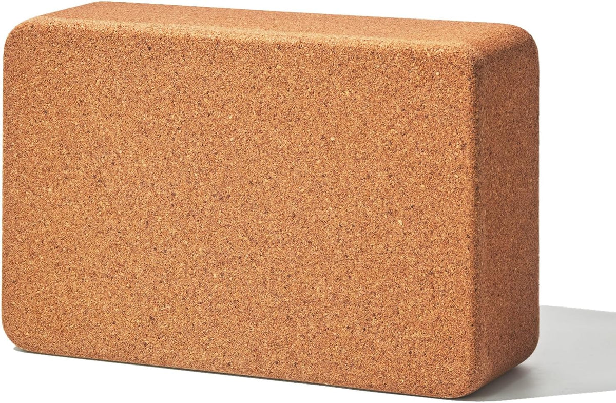 Cork Yoga Block, 9x6x3 Yoga Brick Cork Blocks Non-Slip for Pilates
