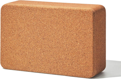 Cork Yoga Block, 9x6x3 Yoga Brick Cork Blocks Non-Slip for Pilates