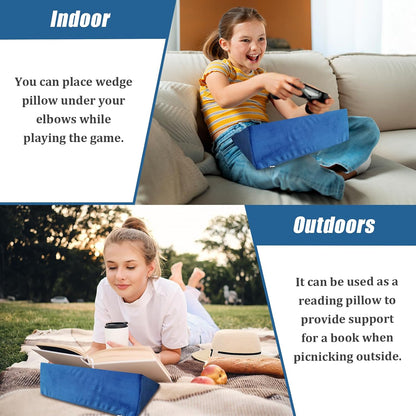 Small Wedge Pillow, Wedge Pillow for Bed Sores, Positioning Pillow