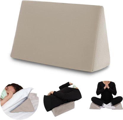 Small Wedge Pillow, Wedge Pillow for Bed Sores, Positioning Pillow
