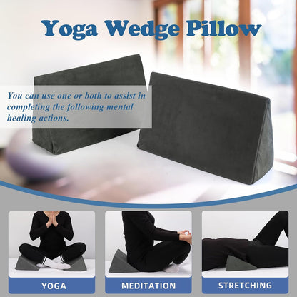 Small Wedge Pillow, Wedge Pillow for Bed Sores, Positioning Pillow
