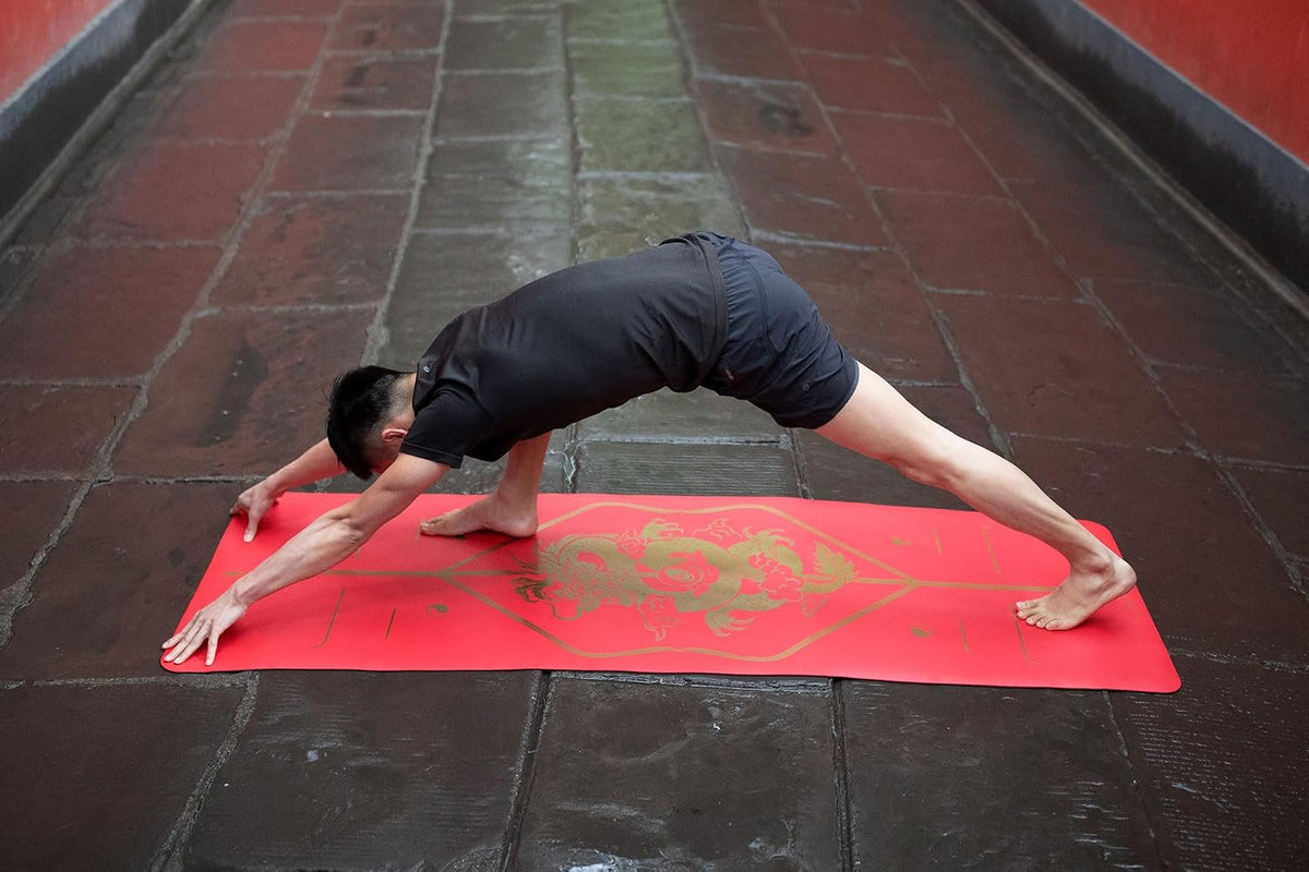 Zodiac Yoga Mat - Patented Alignment Design, Advanced Non-Slip Grip