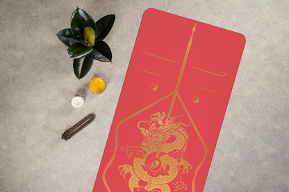 Zodiac Yoga Mat - Patented Alignment Design, Advanced Non-Slip Grip