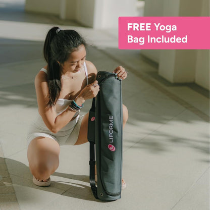 Zodiac Yoga Mat - Patented Alignment Design, Advanced Non-Slip Grip