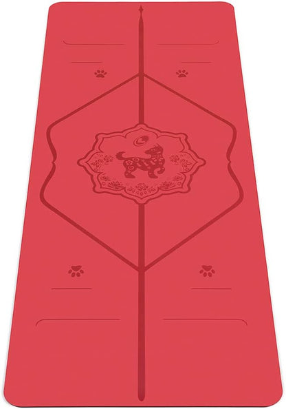 Zodiac Yoga Mat - Patented Alignment Design, Advanced Non-Slip Grip