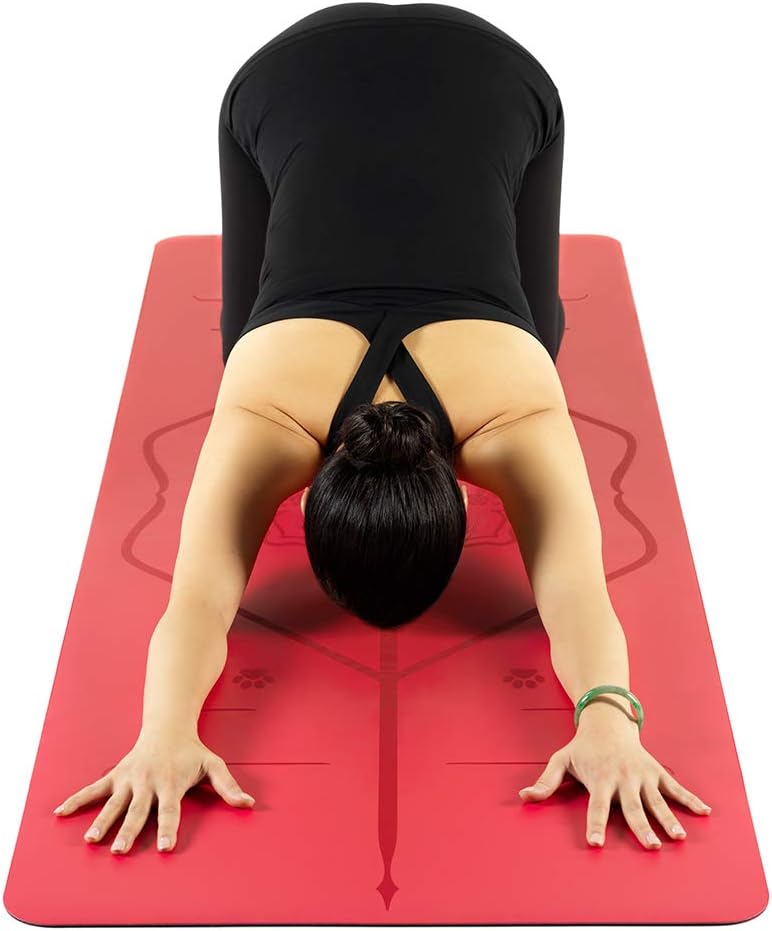 Zodiac Yoga Mat - Patented Alignment Design, Advanced Non-Slip Grip