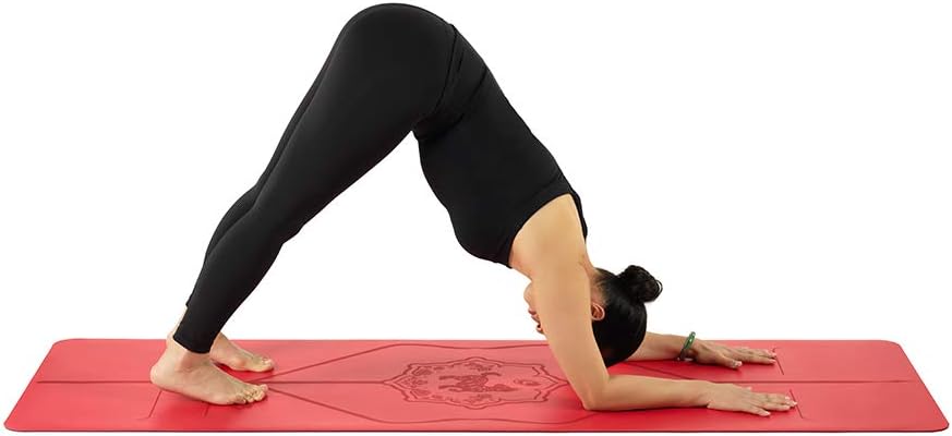 Zodiac Yoga Mat - Patented Alignment Design, Advanced Non-Slip Grip