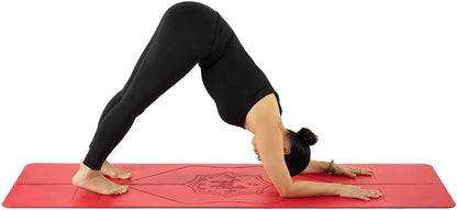 Zodiac Yoga Mat - Patented Alignment Design, Advanced Non-Slip Grip