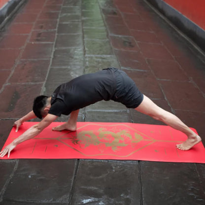 Zodiac Yoga Mat - Patented Alignment Design, Advanced Non-Slip Grip