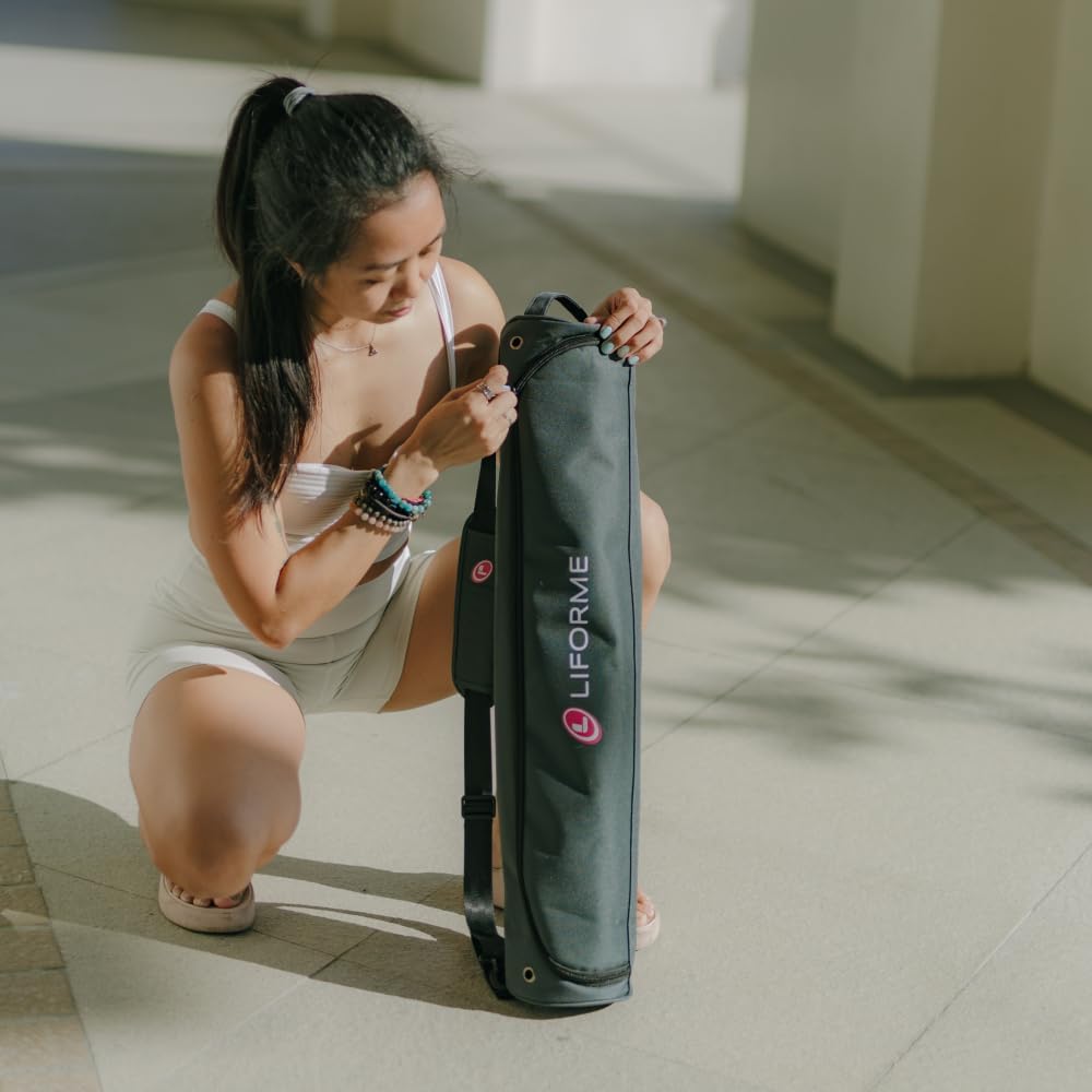 Zodiac Yoga Mat - Patented Alignment Design, Advanced Non-Slip Grip