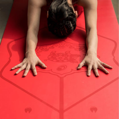 Zodiac Yoga Mat - Patented Alignment Design, Advanced Non-Slip Grip