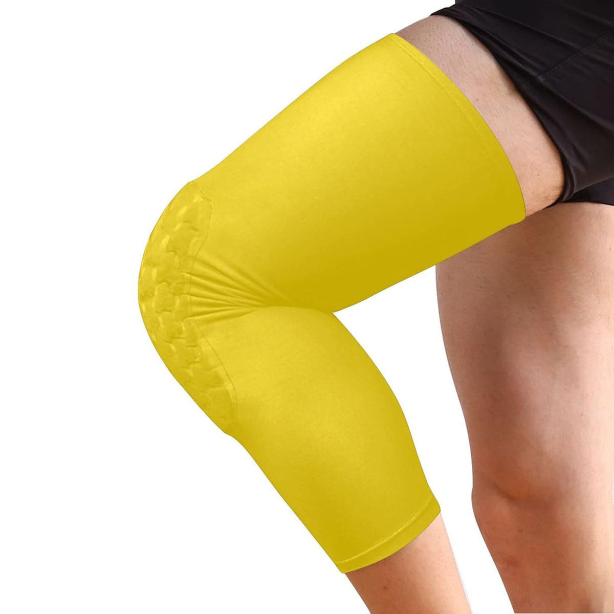 Dark Red Black Gradient Sports Knee Pads Youth Volleyball Basketball Knee Pads Long Leg Sleeves Braces Compression Wrestling Knee Pads for Boys Girls Football Dance Yoga