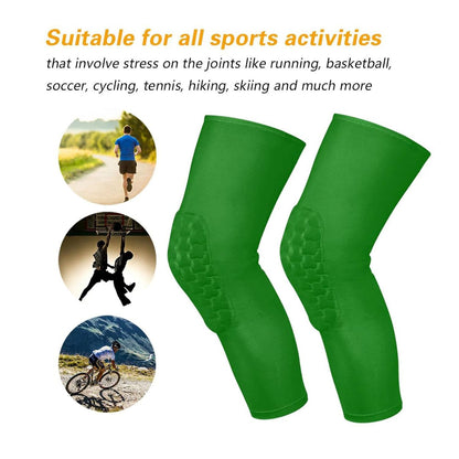 Dark Red Black Gradient Sports Knee Pads Youth Volleyball Basketball Knee Pads Long Leg Sleeves Braces Compression Wrestling Knee Pads for Boys Girls Football Dance Yoga
