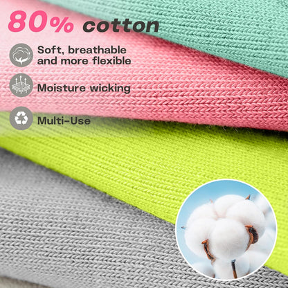 Women Non Slip Pilates Socks with Grips for Yoga Barre Barefoot