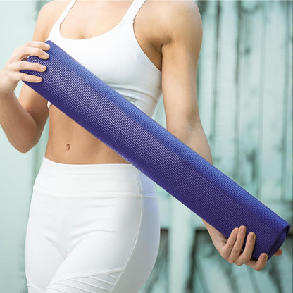 Value 3mm Bulk Yoga Mats, 12 or 16 Pack, 68x24in