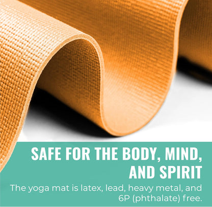 Value 3mm Bulk Yoga Mats, 12 or 16 Pack, 68x24in