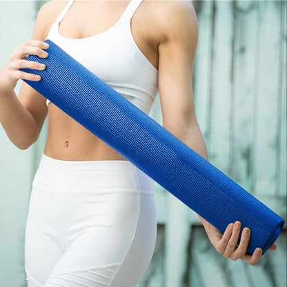Value 3mm Bulk Yoga Mats, 12 or 16 Pack, 68x24in
