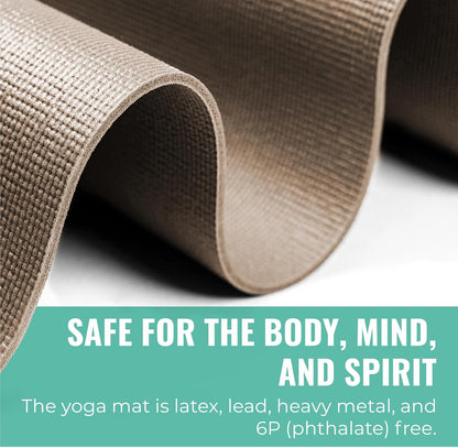 Value 3mm Bulk Yoga Mats, 12 or 16 Pack, 68x24in