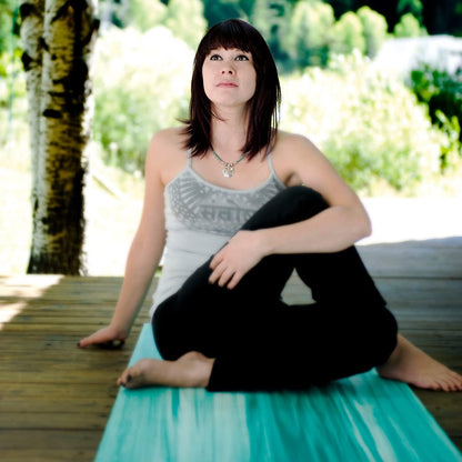 Nature Ultra Yoga Mat - Unique Variegated Design, Extra Cushion, Durable, Sticky and Grippy, Stable Non-Slip Surface, Lightweight